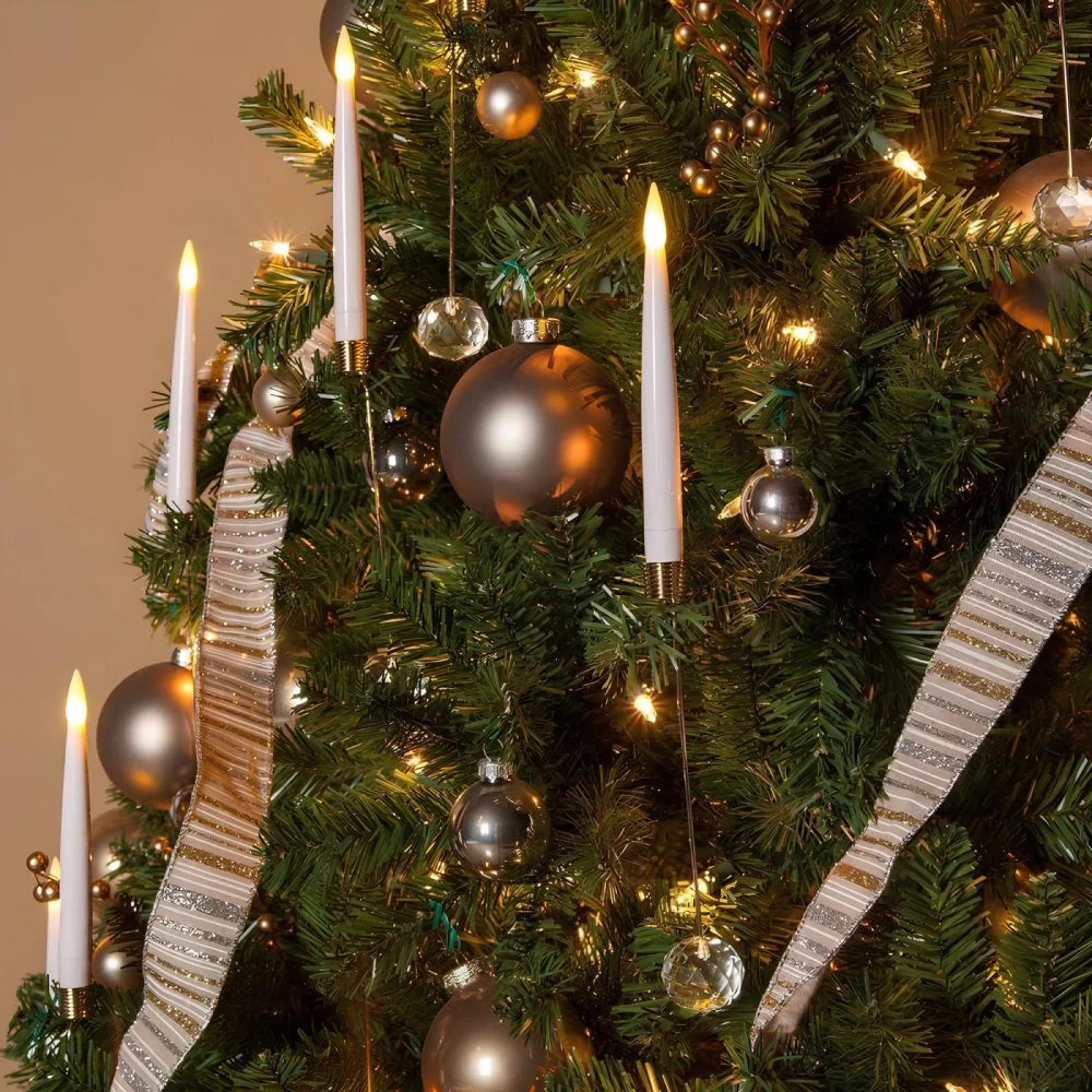 EverGlow™ Vánoční svíčky – Kouzlo svátečního světla bez plamene