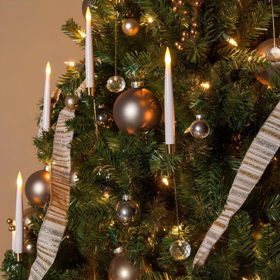 EverGlow™ Vánoční svíčky – Kouzlo svátečního světla bez plamene