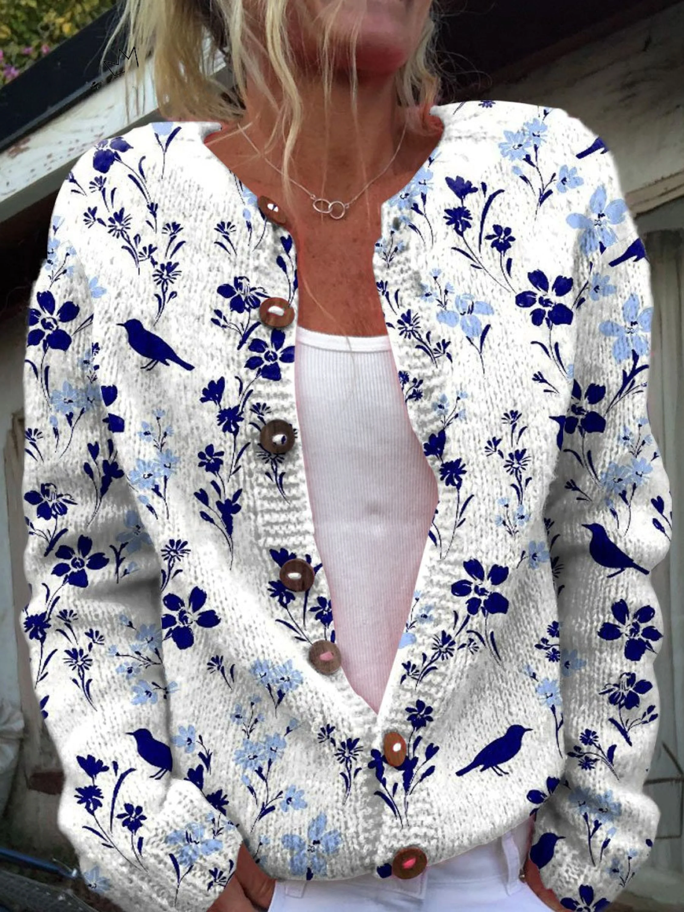 Anne – Neformalni cvetlični kardigan za hladnejše dni 5