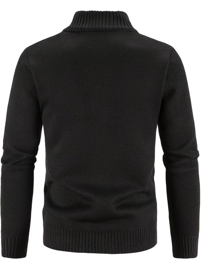 Adrien – moški kardigan z zadrgo