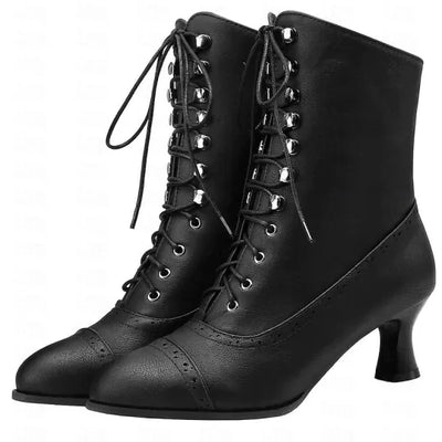 Natalie – viktorijanski gležnjarji z ortopedsko podporo