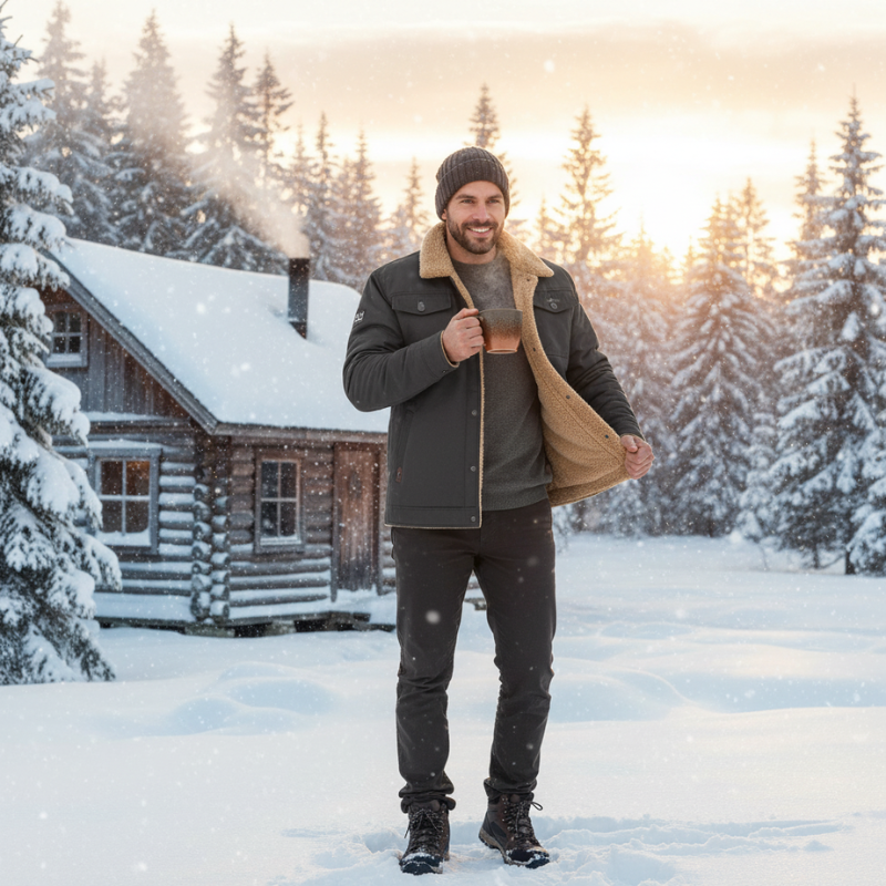 Matěj – moška jakna z modernim dizajnom in klasično eleganco