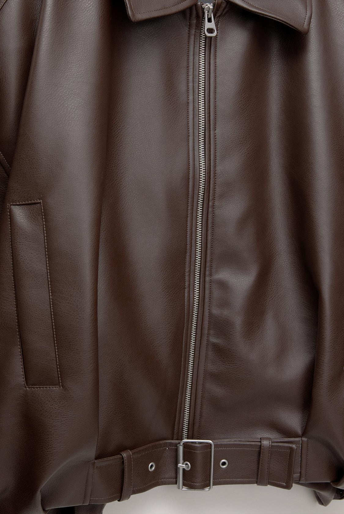 Celina – Retro eko usnjena jakna z brezčasnim šarmom