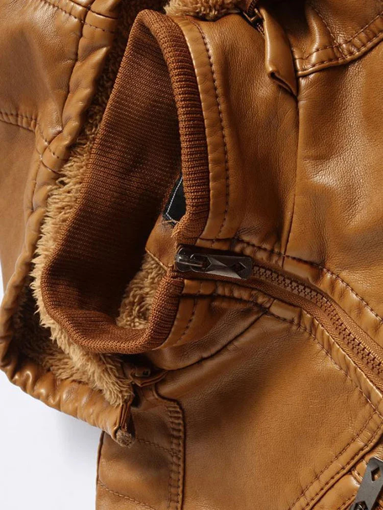 Luksuzna usnjena jakna