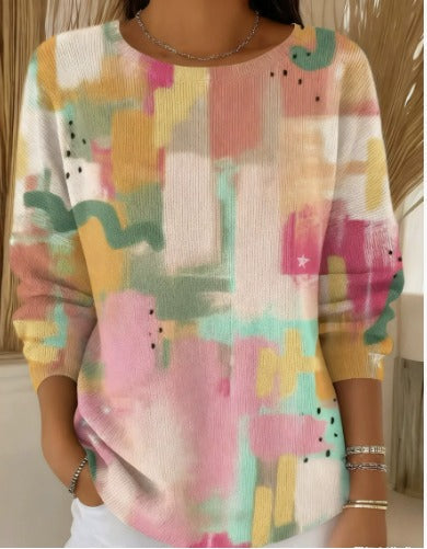 Nikoletta – Jesenski top za nežno eleganco in vsakodnevno udobje 14