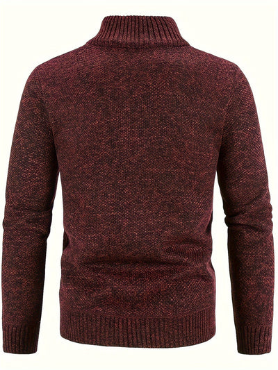 Adrien – moški kardigan z zadrgo