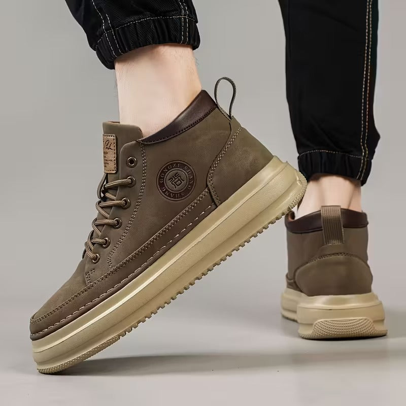 Elio – moški usnjeni ortopedski čevlji za udobje in stil vsak dan