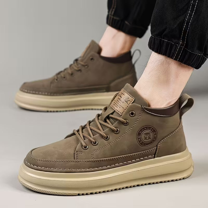 Elio – moški usnjeni ortopedski čevlji za udobje in stil vsak dan